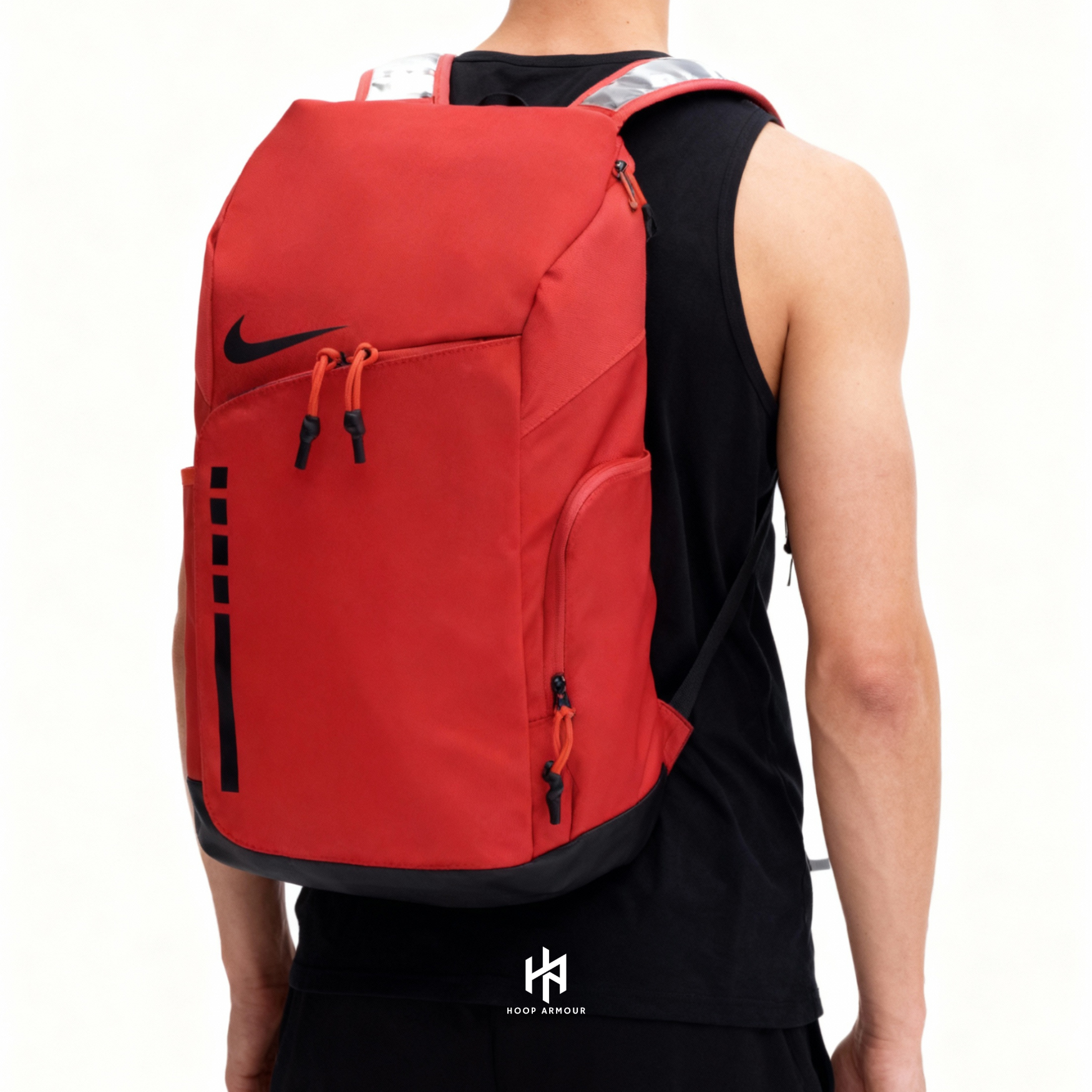 Hoop Armour Elite Backpack Red Black-Maverick