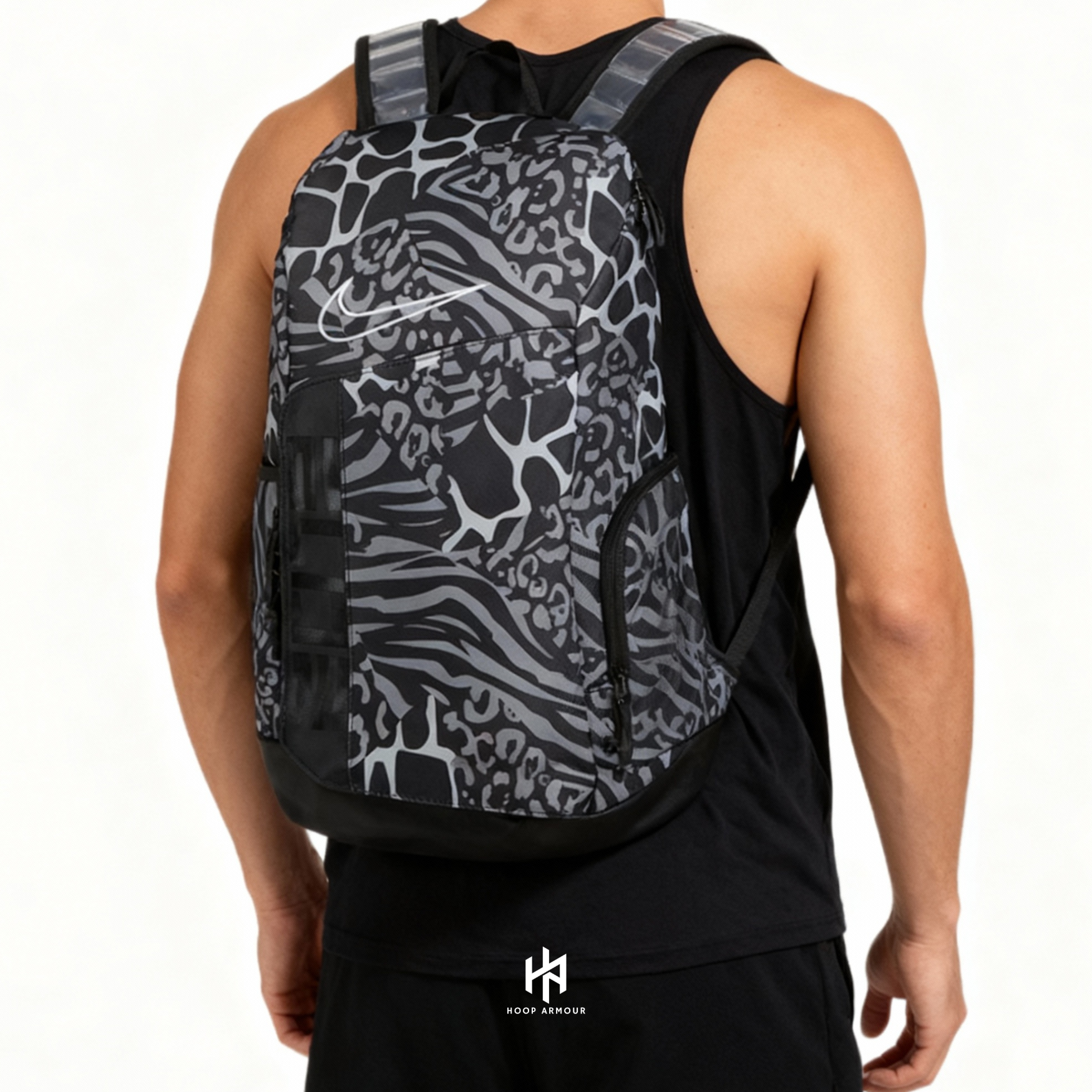 Hoop Armour Elite Backpack Black Safari-Maverick