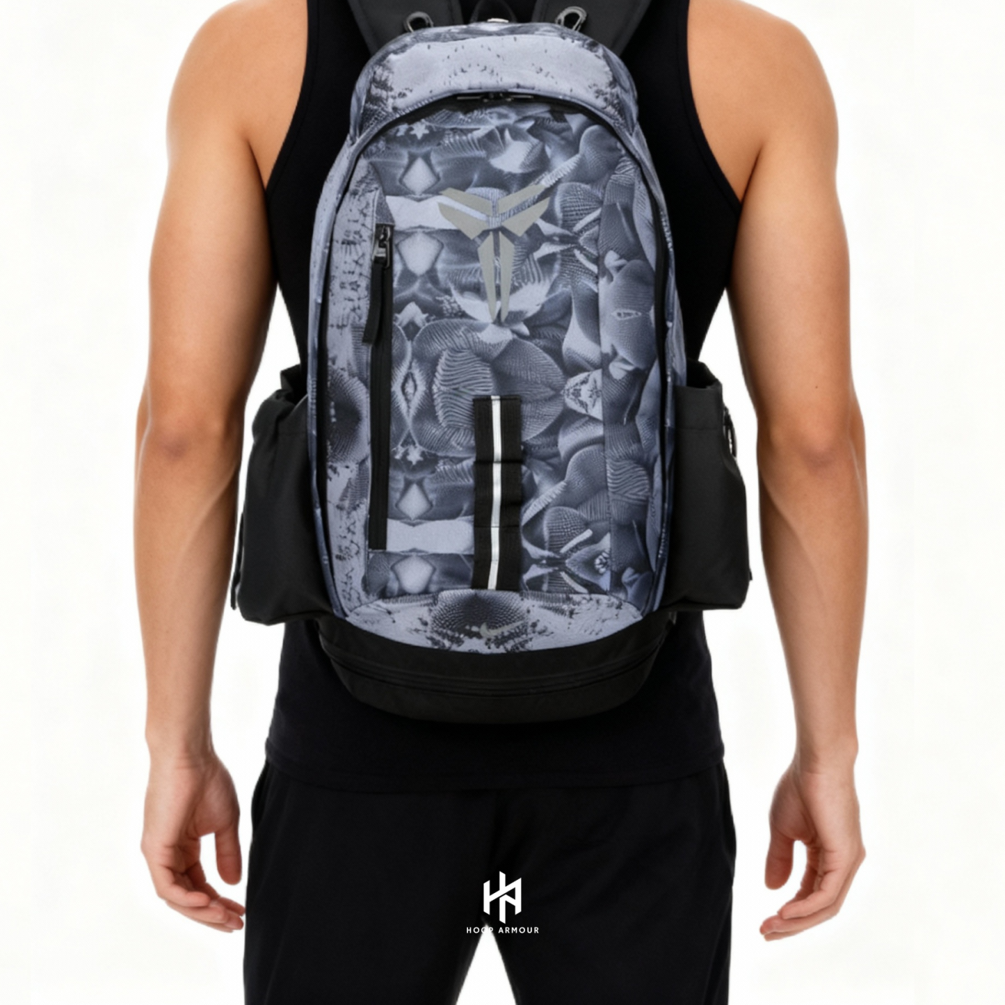 Hoop Armour Mamba Backpack Metallic Blue-Maverick