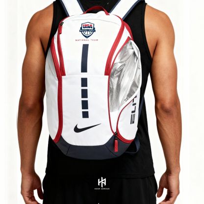 Hoop Armour Elite Backpack Team USA White-Maverick