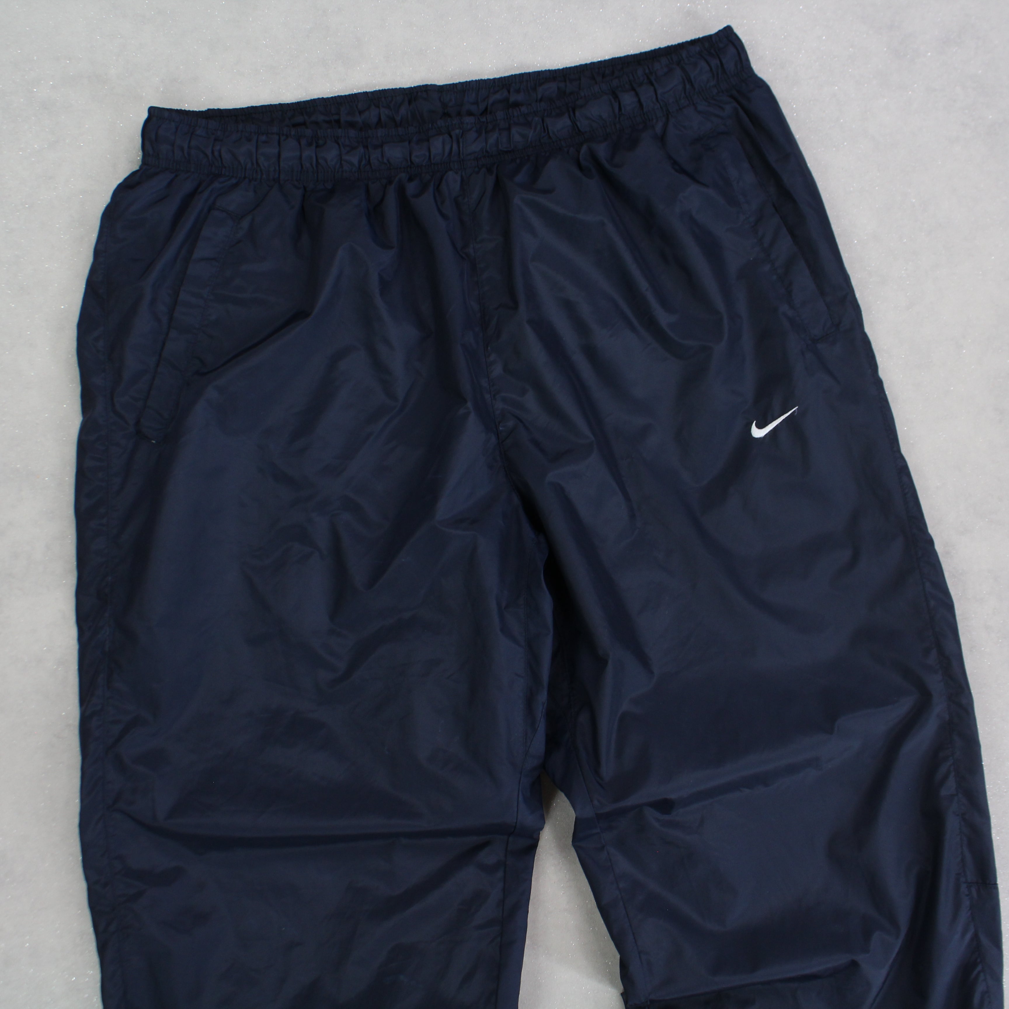 RARE 2000s Baggy Trackpants Navy-Maverick