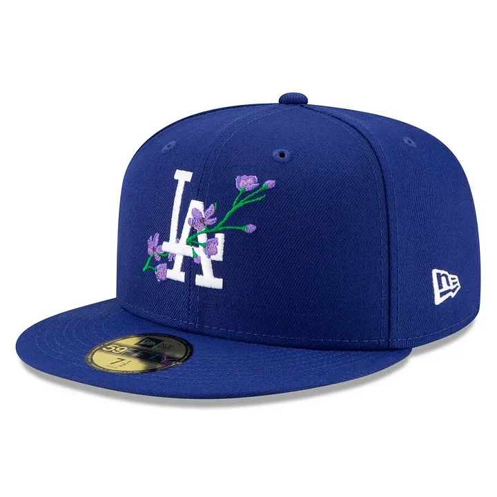 NEW ERA LOS ANGELES DODGERS EMBROIDERED CASUAL BASEBALL CAP-Maverick