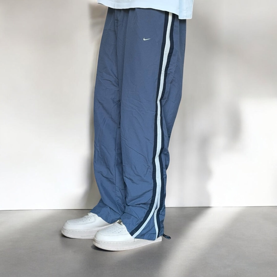RARE 2000s Baggy Trackpants Blue-Maverick
