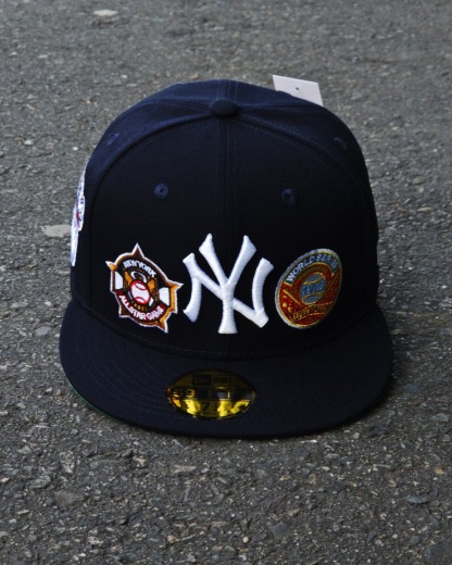 NEW ERA NEW YORK YANKEES 59FIFTY EMBROIDERED CASUAL BASEBALL CAP-Maverick