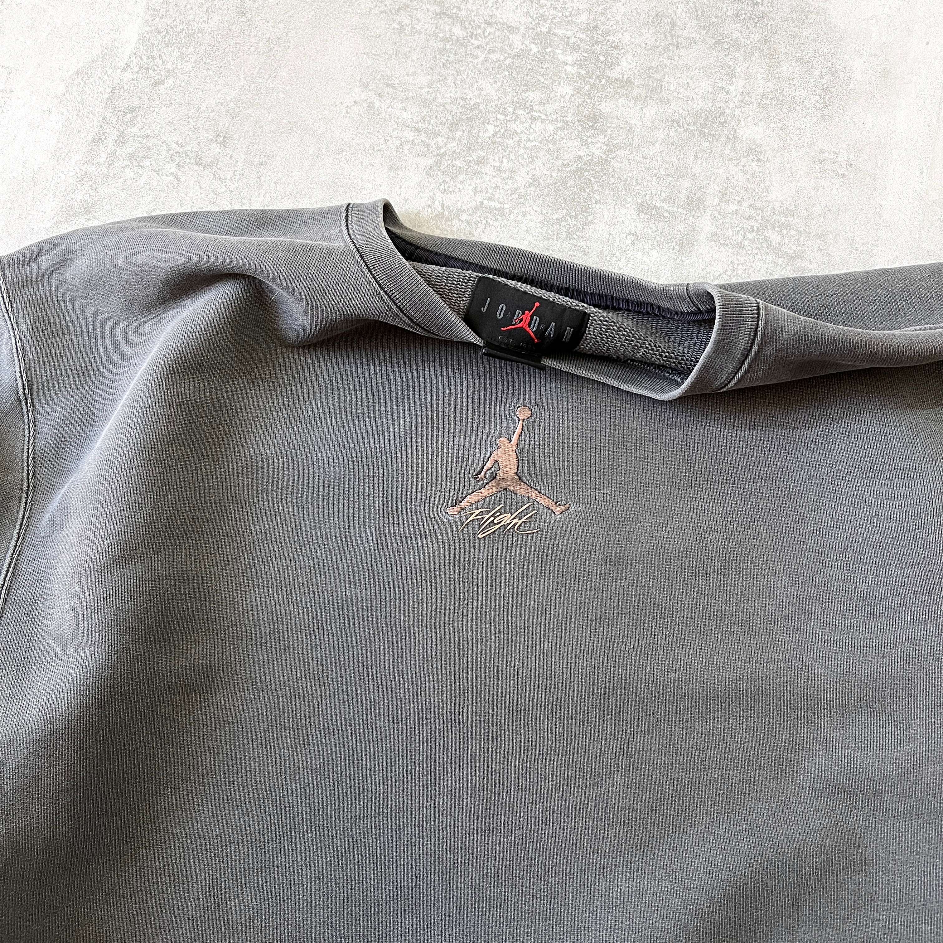 2000s Air Jordan heavyweight crewneck sweatshirt-Maverick