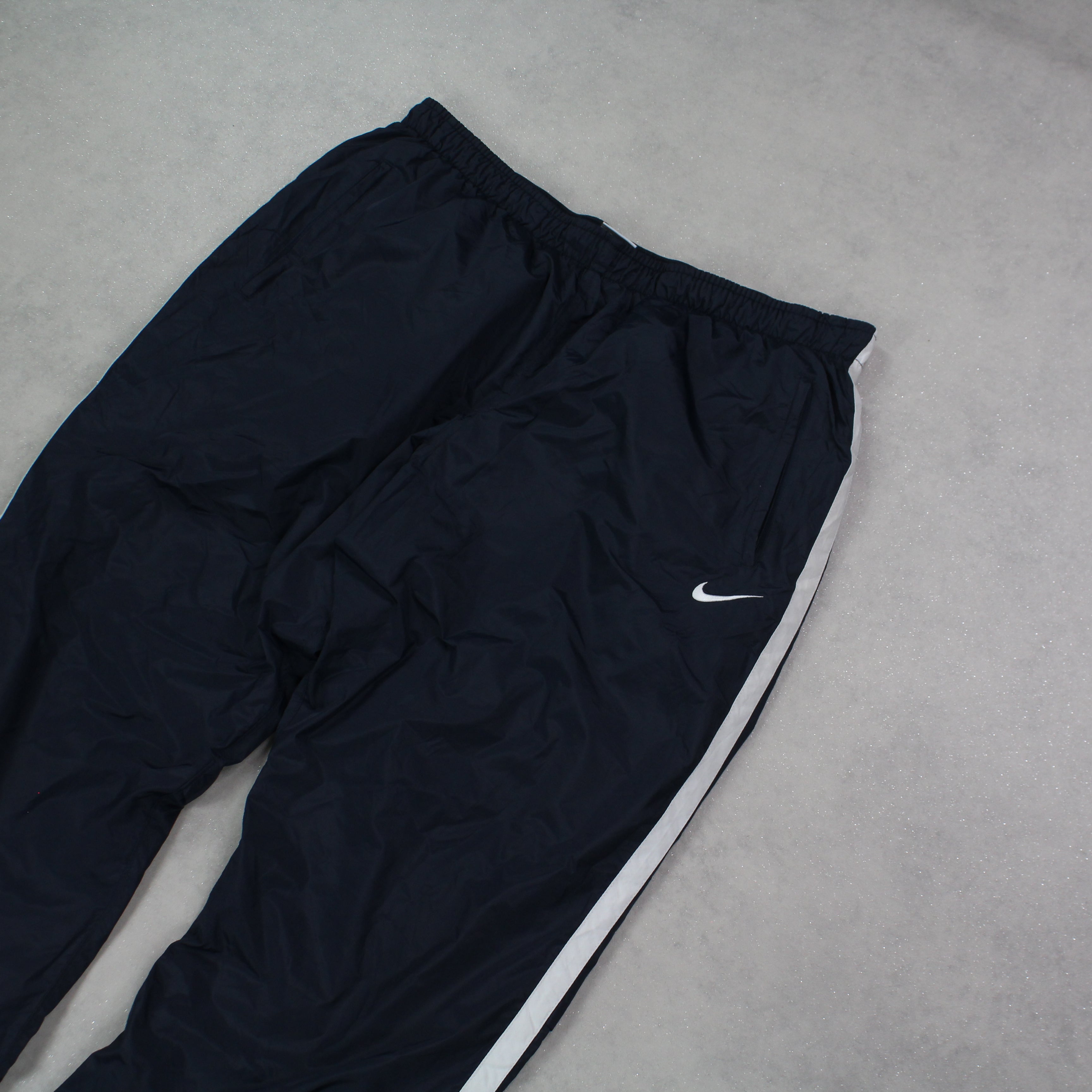 RARE 2000s Baggy Trackpants Navy-Maverick
