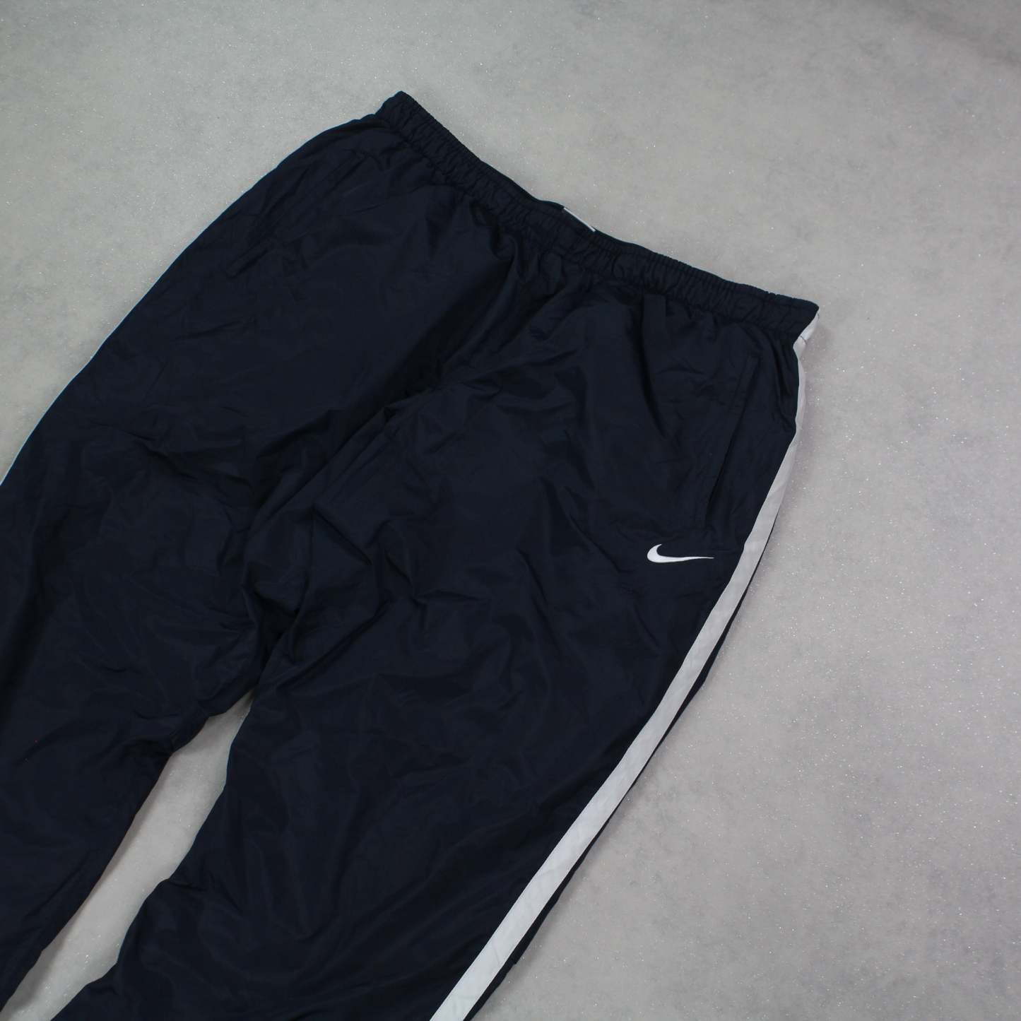 RARE 2000s Baggy Trackpants Navy-Maverick