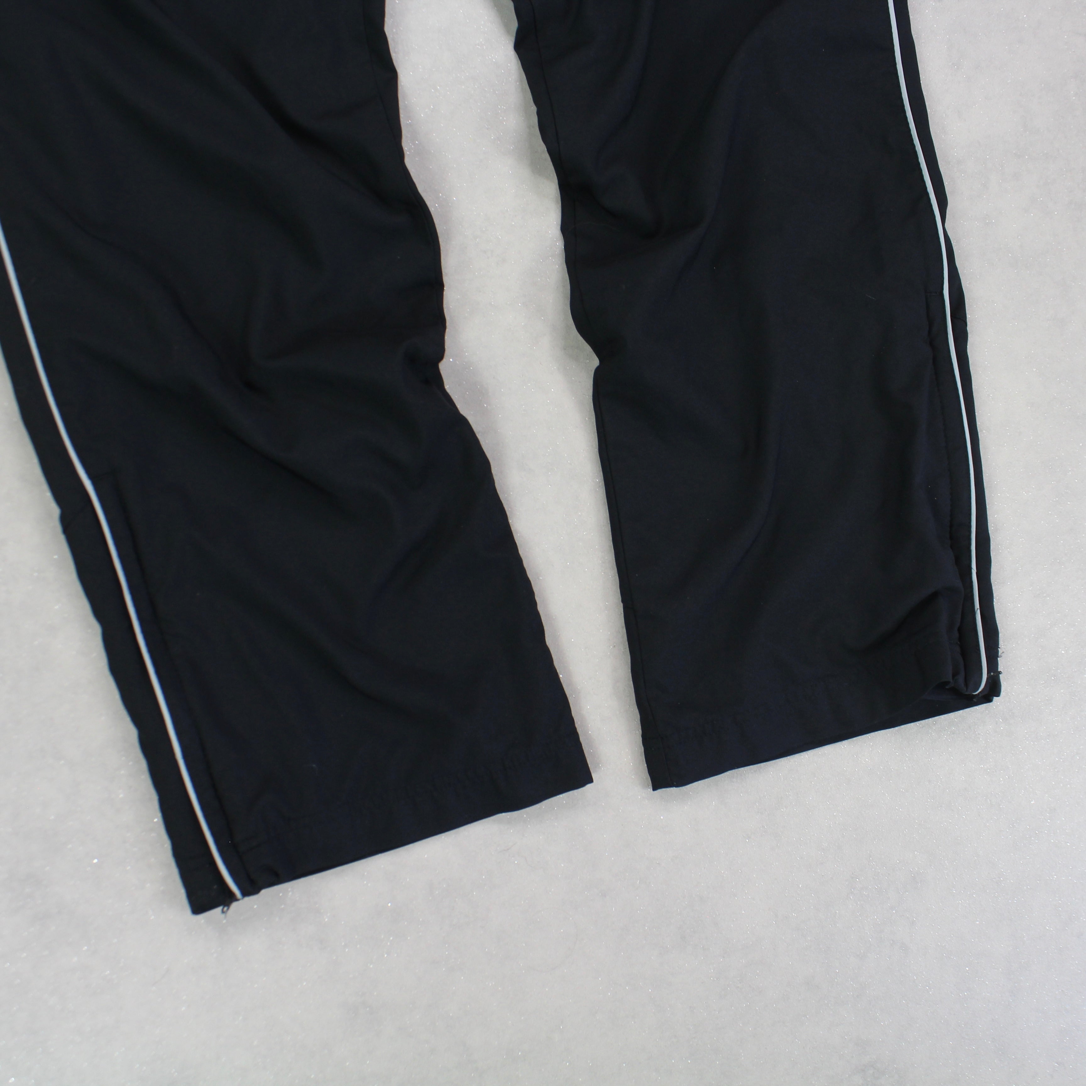 RARE 2000s Baggy Trackpants Black-Maverick
