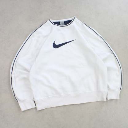 RARE 2000s  Heavyweight Sweatshirt White-Maverick