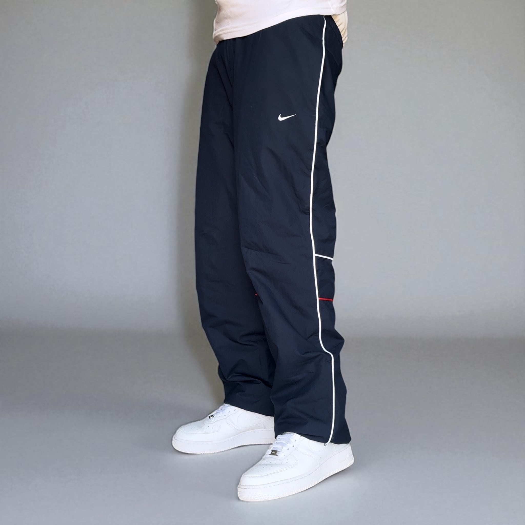 RARE 00s Trackpants Navy-Maverick