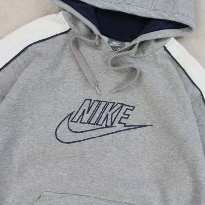 RARE 2000s  Hoodie Grey-Maverick