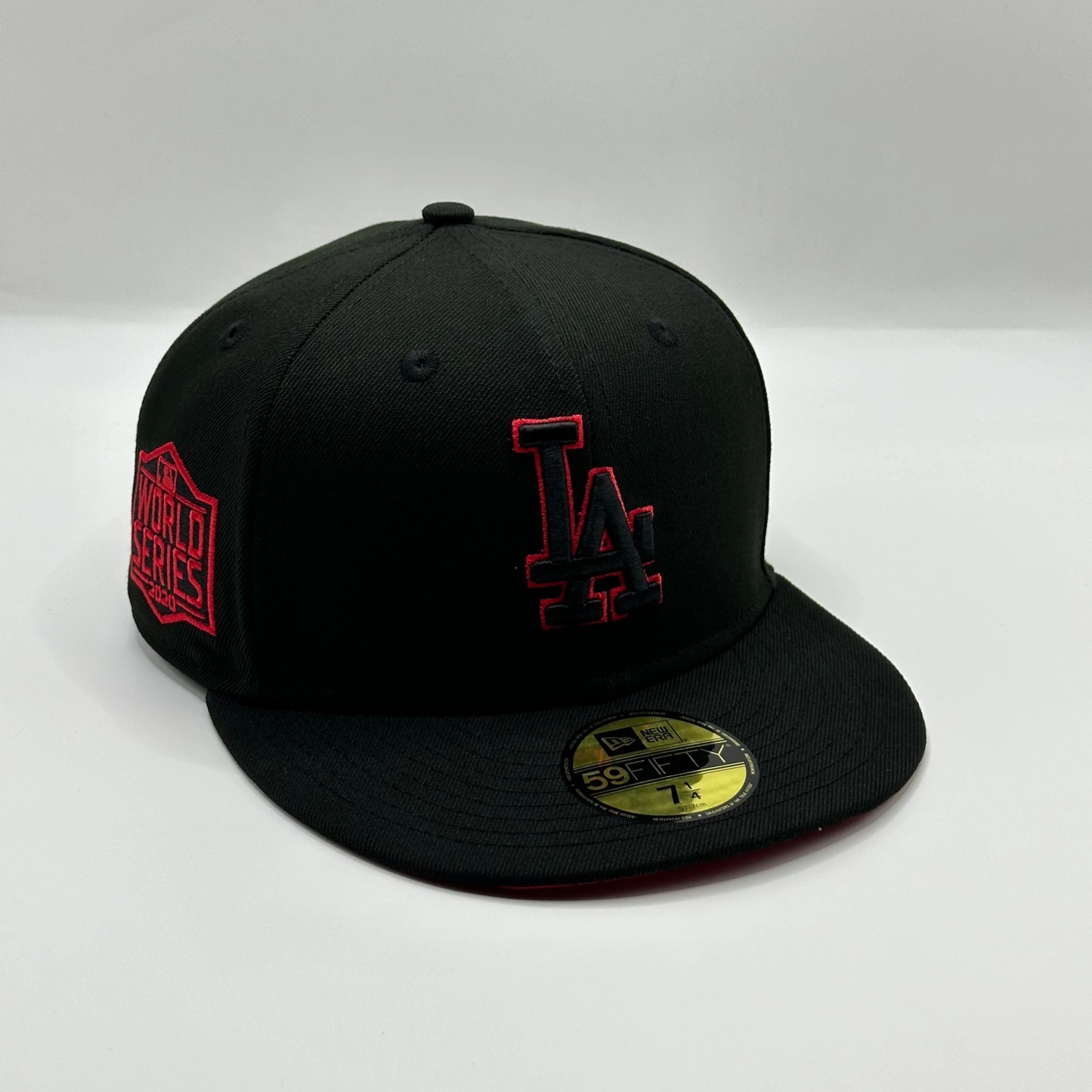 Black Red LA Dodgers 2020 World Series 59FIFTY Fitted-Maverick