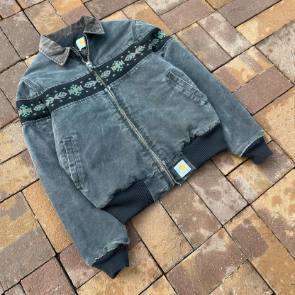 Aztec vintage patchwork work jacket-Maverick