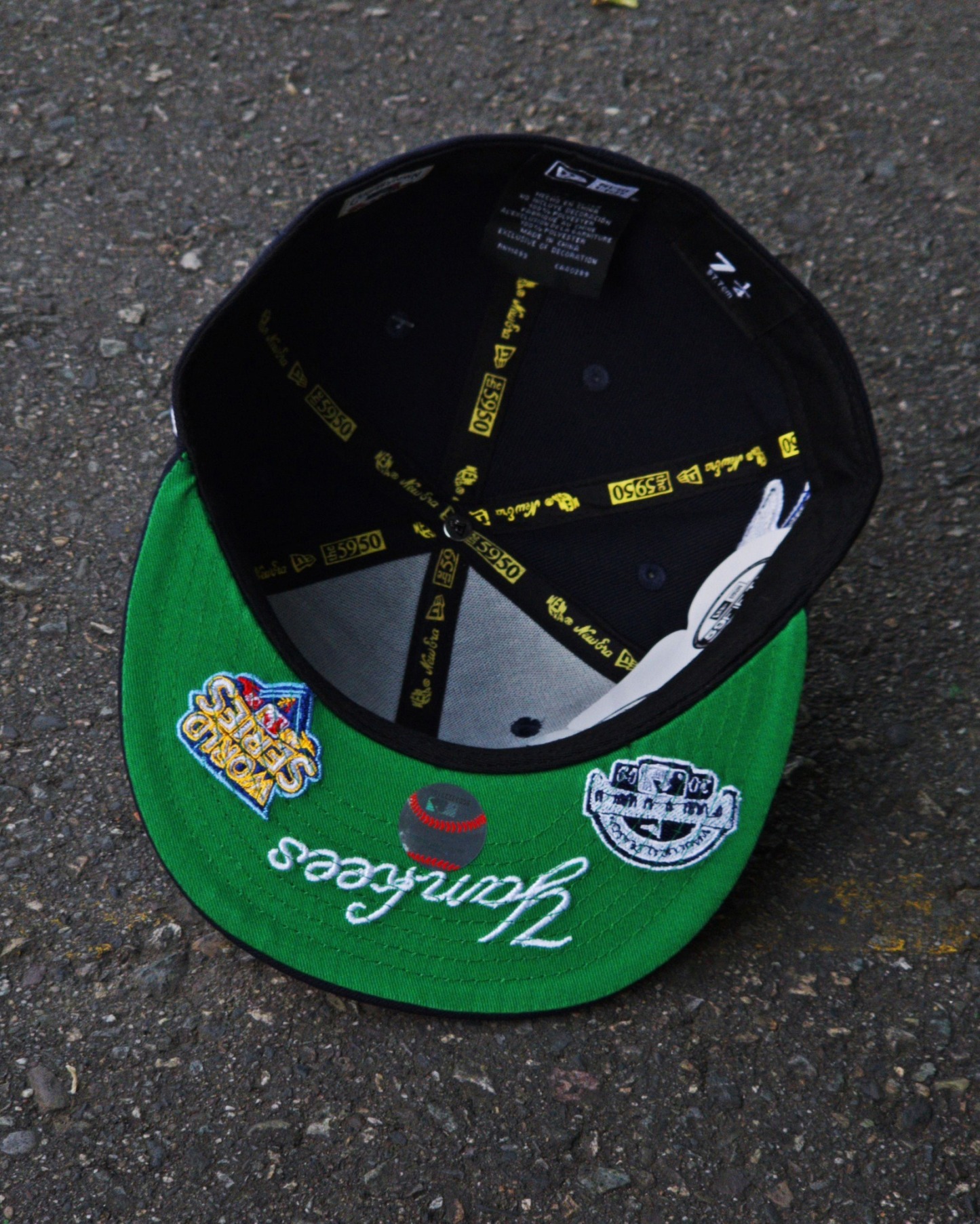 NEW ERA NEW YORK YANKEES 59FIFTY EMBROIDERED CASUAL BASEBALL CAP-Maverick