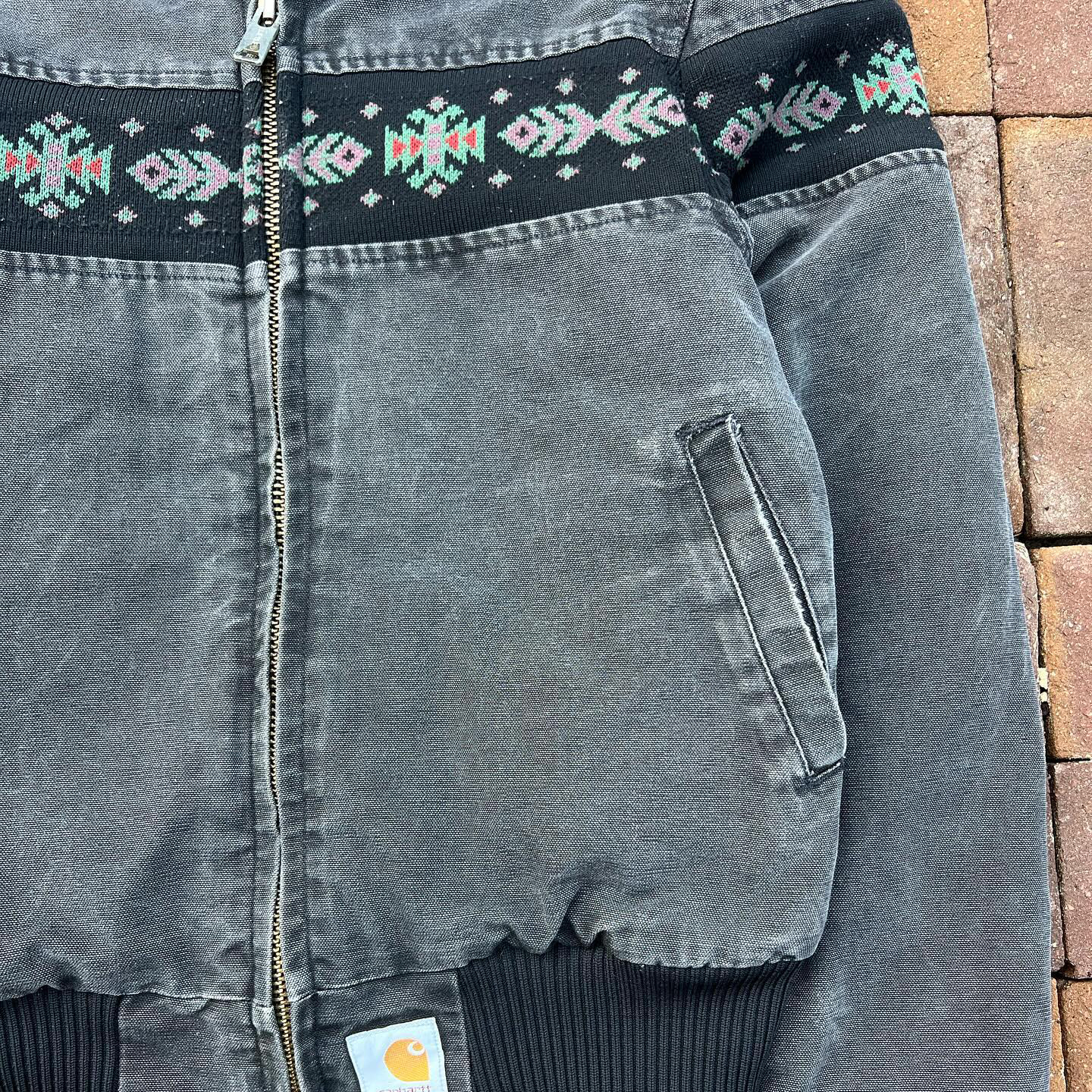 Aztec vintage patchwork work jacket-Maverick