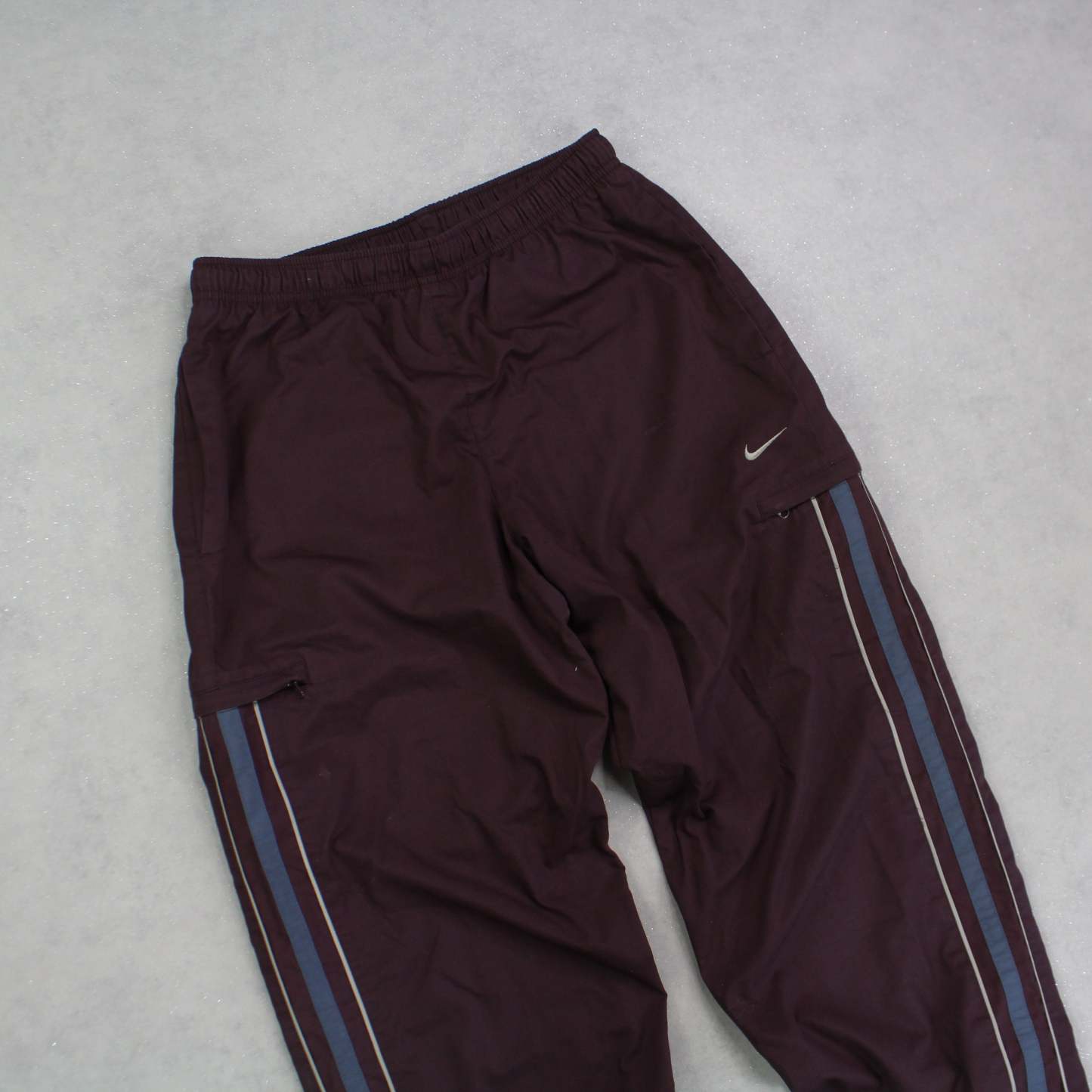 RARE 2000s Trackpants Burgundy-Maverick