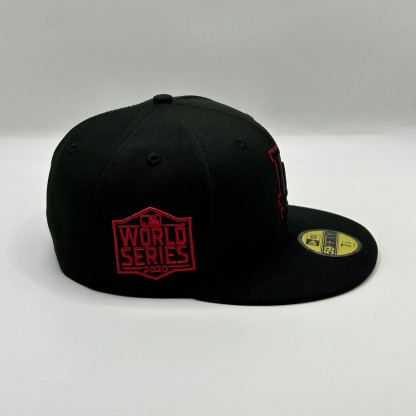 Black Red LA Dodgers 2020 World Series 59FIFTY Fitted-Maverick