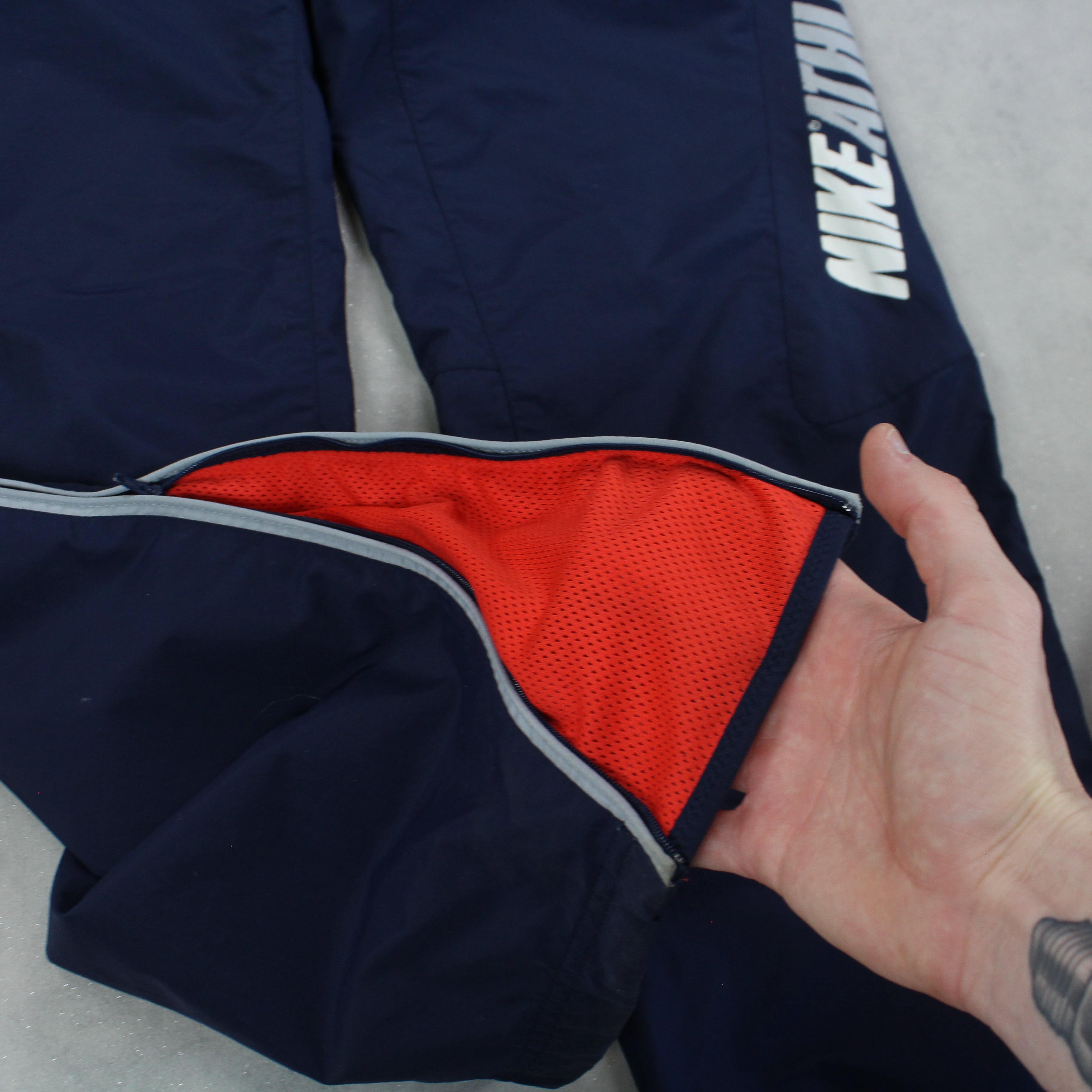 RARE 2000s Baggy Trackpants Navy-Maverick