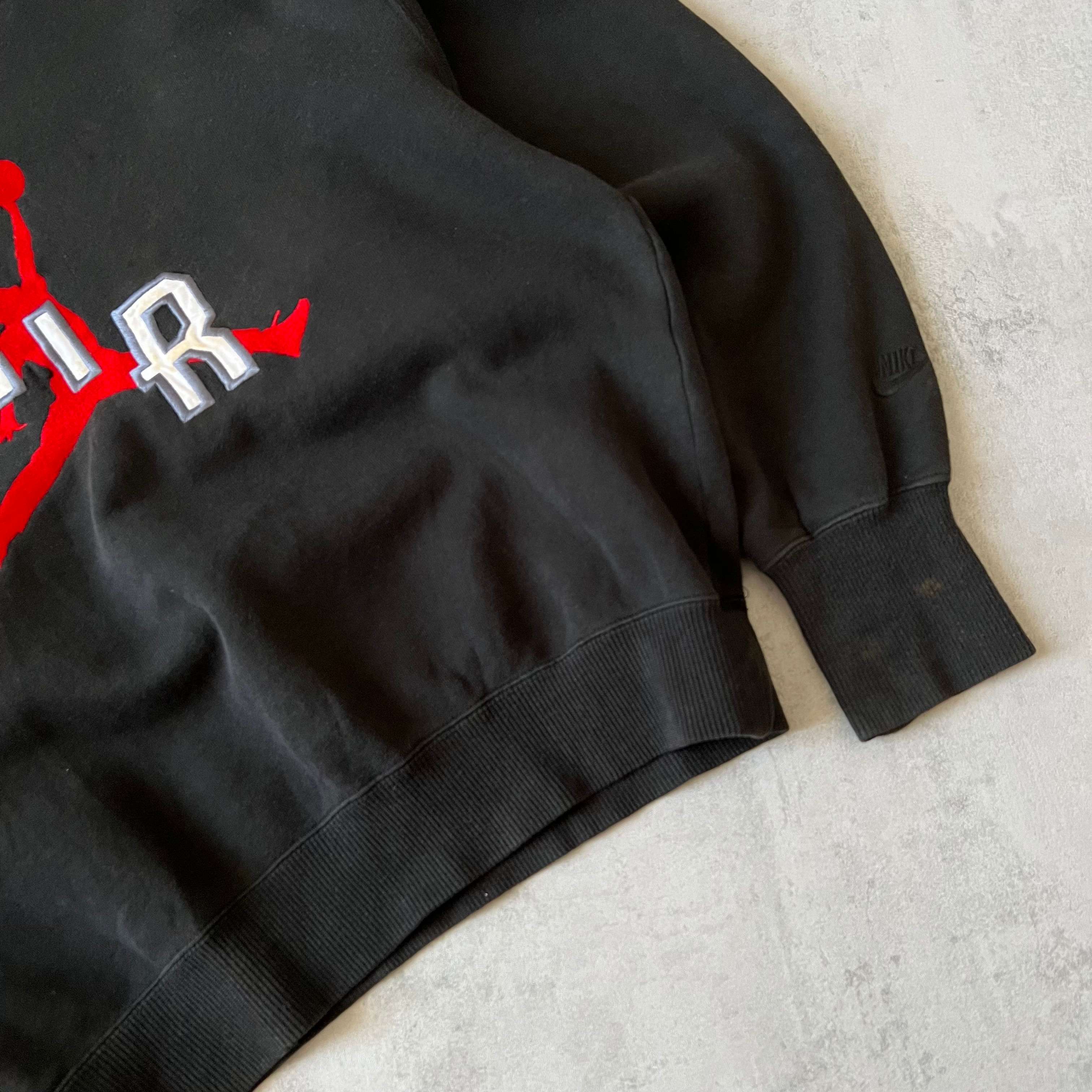 RARE 1990s Air Jordan heavyweight embroidered sweatshirt-Maverick