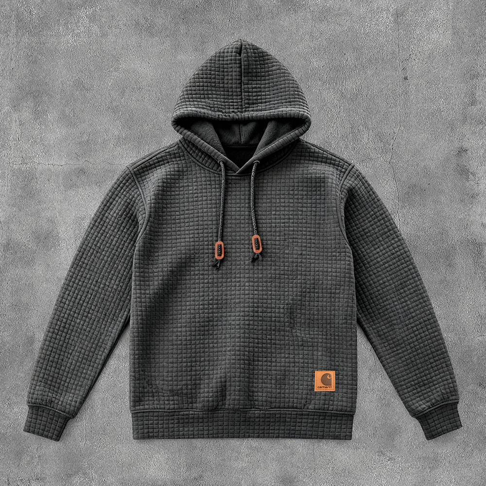 Casual Solid Color Long Sleeve Drawstring Hoodies-Maverick