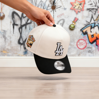 NEW ERA LOS ANGELES DODGERS "TWO CHROME 40TH" BASEBALL CAP-Maverick