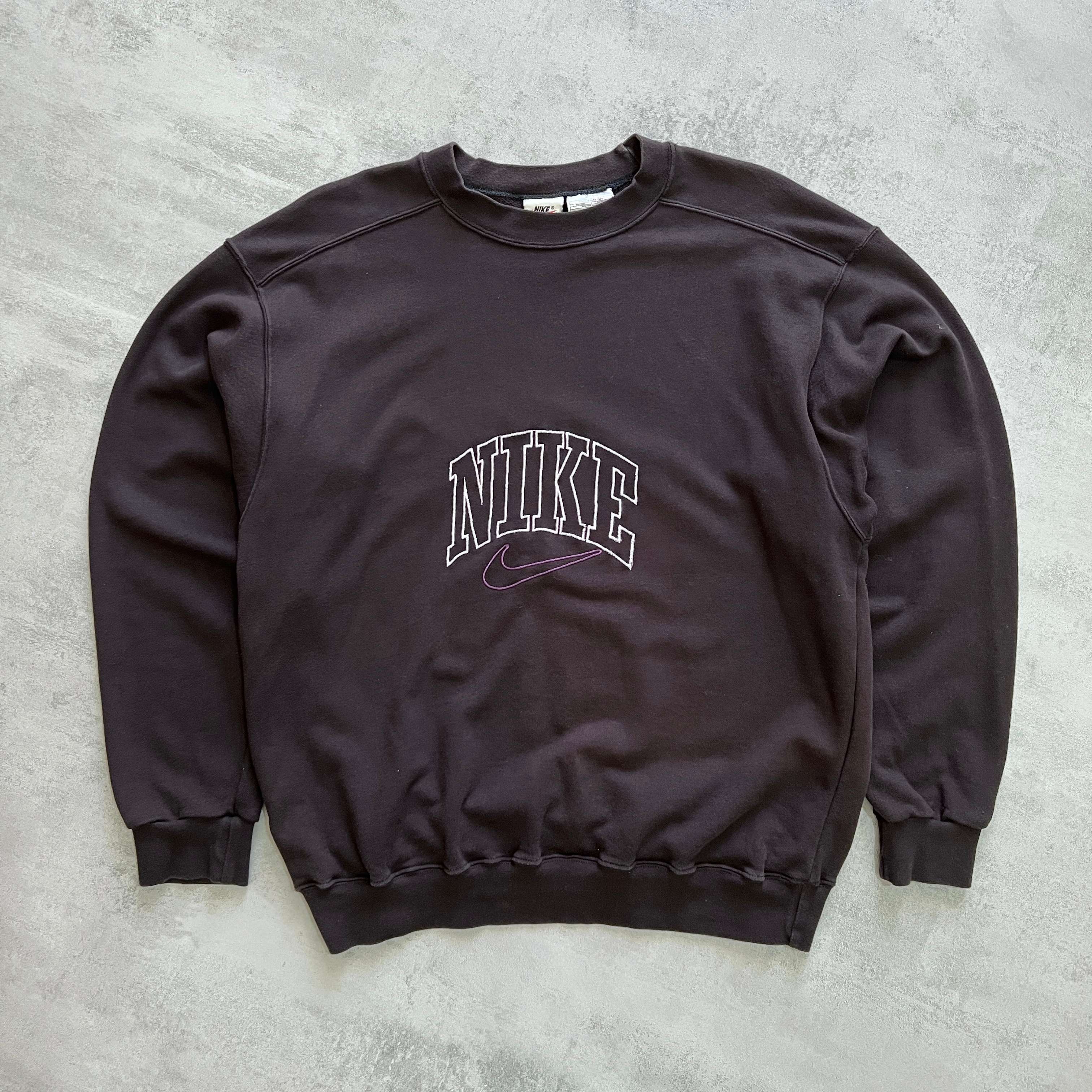 RARE 1990s heavyweight embroidered sweatshirt-Maverick