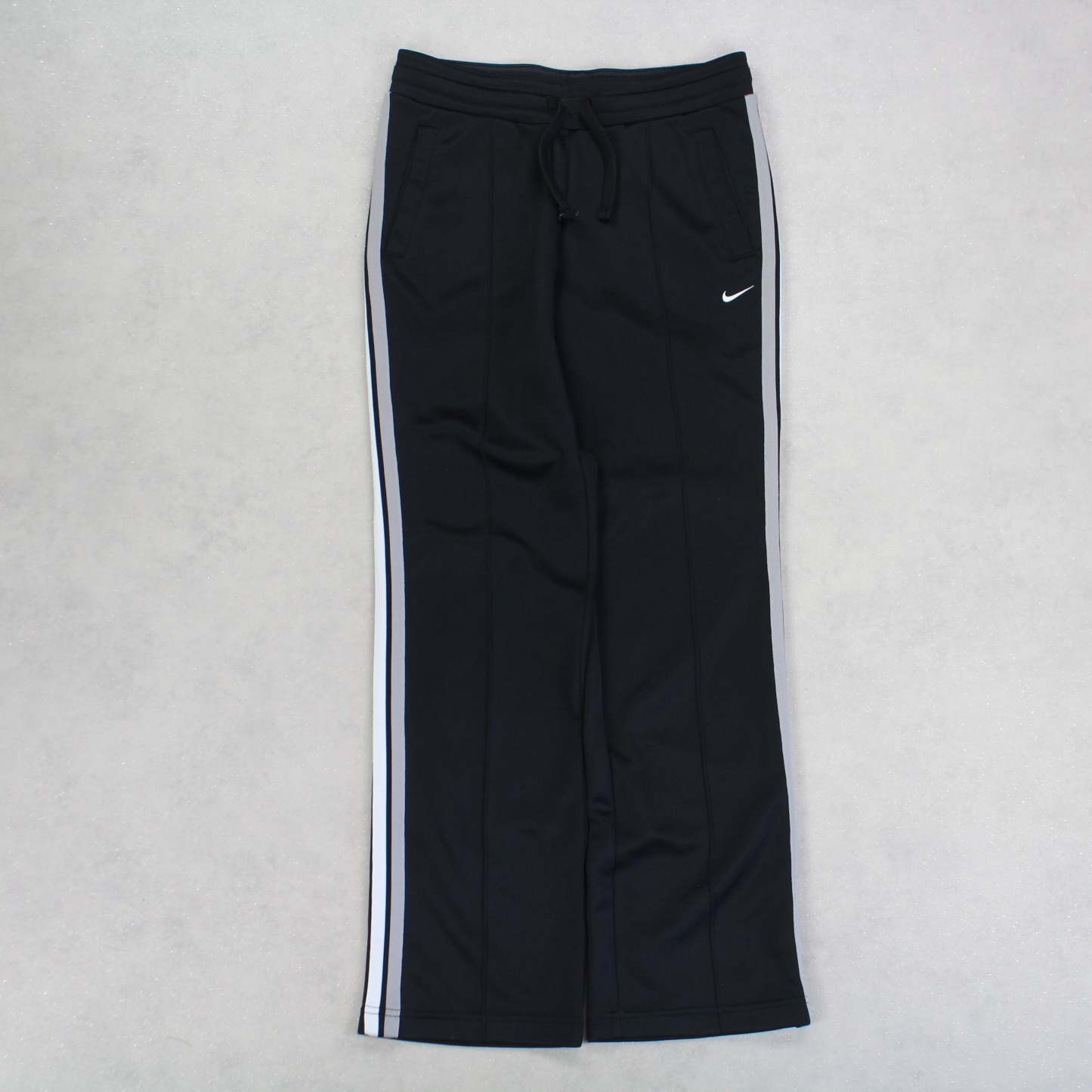 RARE 00s Trackpants Black-Maverick