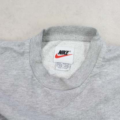 RARE 1990s  Swoosh Sweatshirt Grey-Maverick