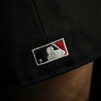 NEW YORK YANKEES MLB BLACK GRAY UV / NEW ERA 59FIFTY FITTED CAP-Maverick