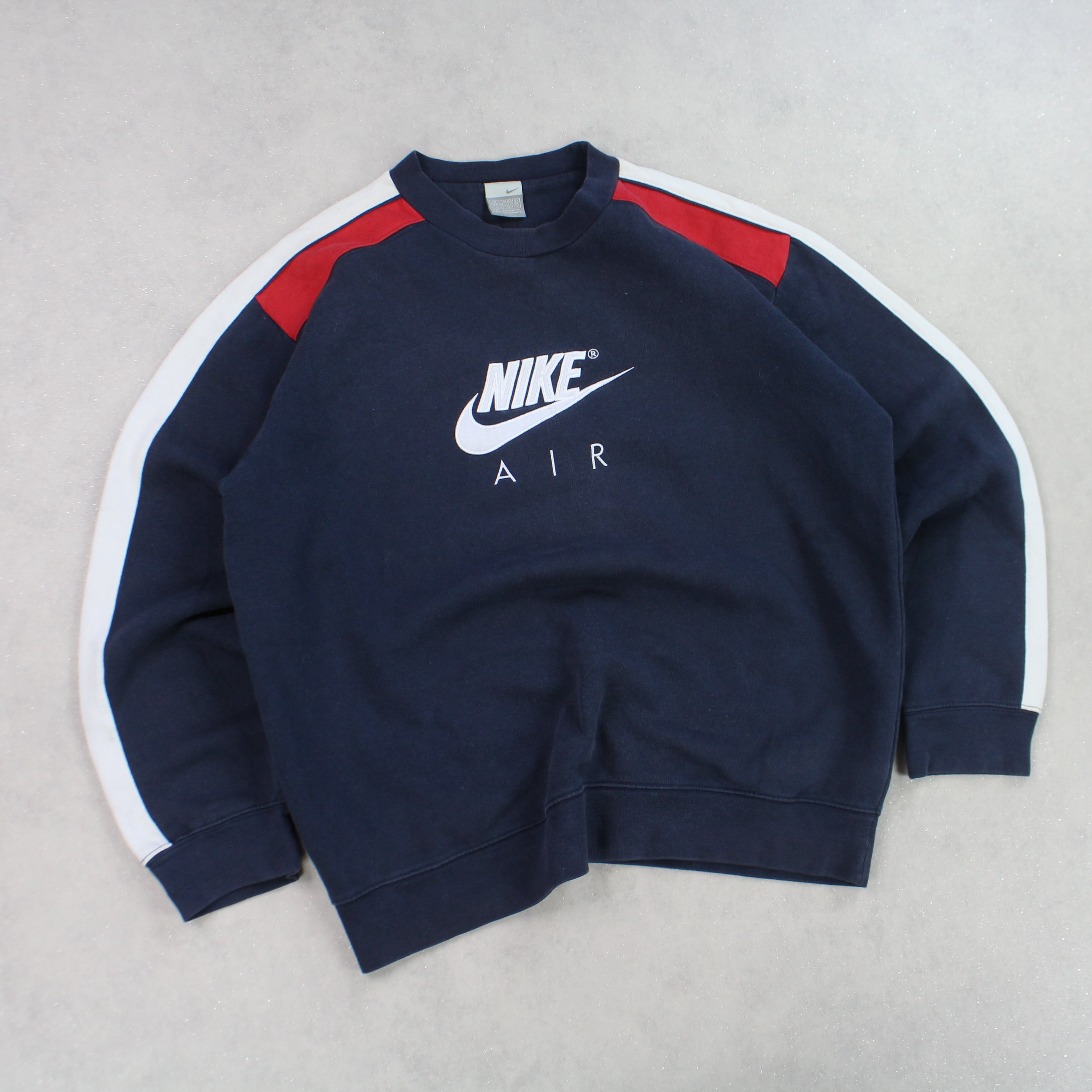 RARE 2000s  Air Sweatshirt Navy-Maverick
