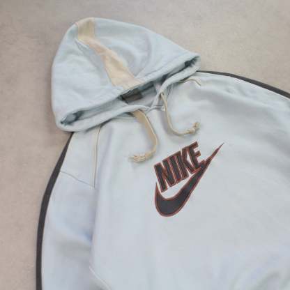RARE 2000s  Hoodie Light Blue-Maverick