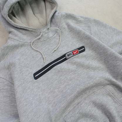 RARE 2000s  Hoodie Grey-Maverick