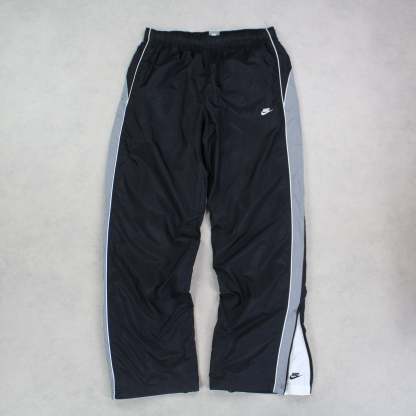 RARE 2000s Baggy Trackpants Black-Maverick
