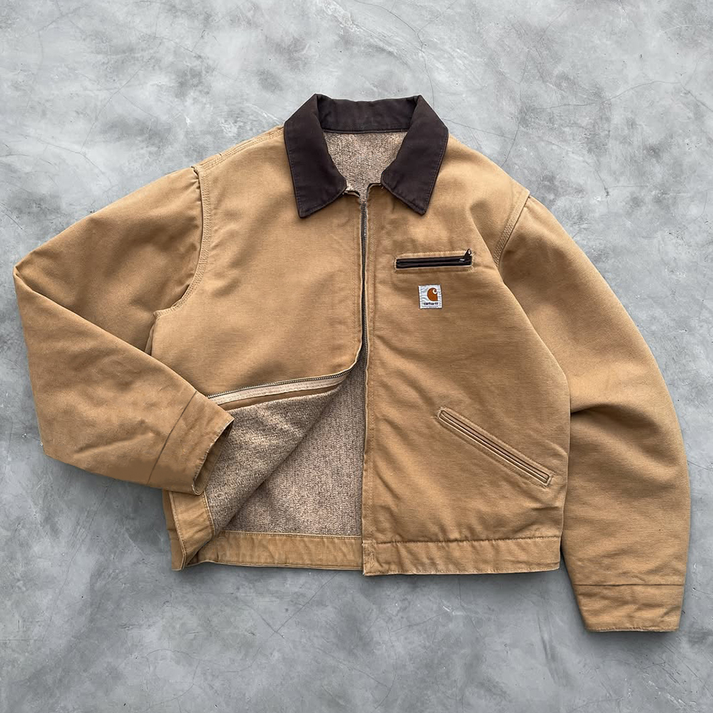 Fashion Solid Color Long Sleeve Zipped Thickened Jacket-Maverick