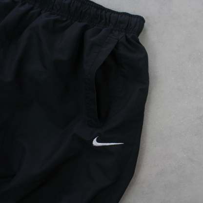 RARE 2000s BaggyTrackpants Black-Maverick