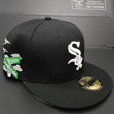 NEW ERA GORRA CERRADA CHICAGO WHITE SOX EMBROIDERED CASUAL BASEBALL CAP-Maverick