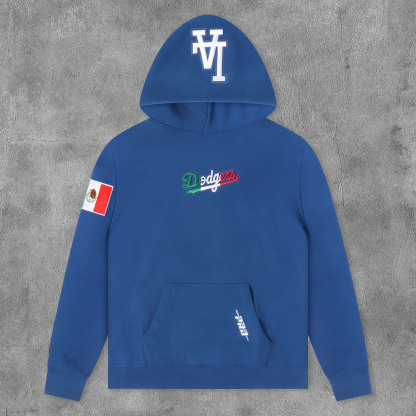 Fashion Colorful Letters Print Long Sleeve Hoodies-Maverick