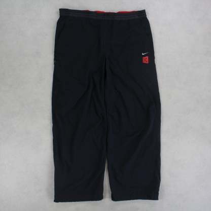 RARE 00s Trackpants Black-Maverick