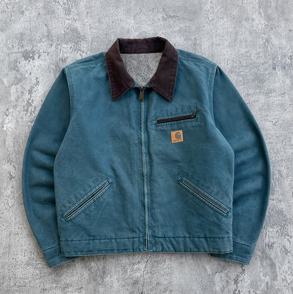 Contrast Color Long Sleeve Zipper Plush Jacket-Maverick