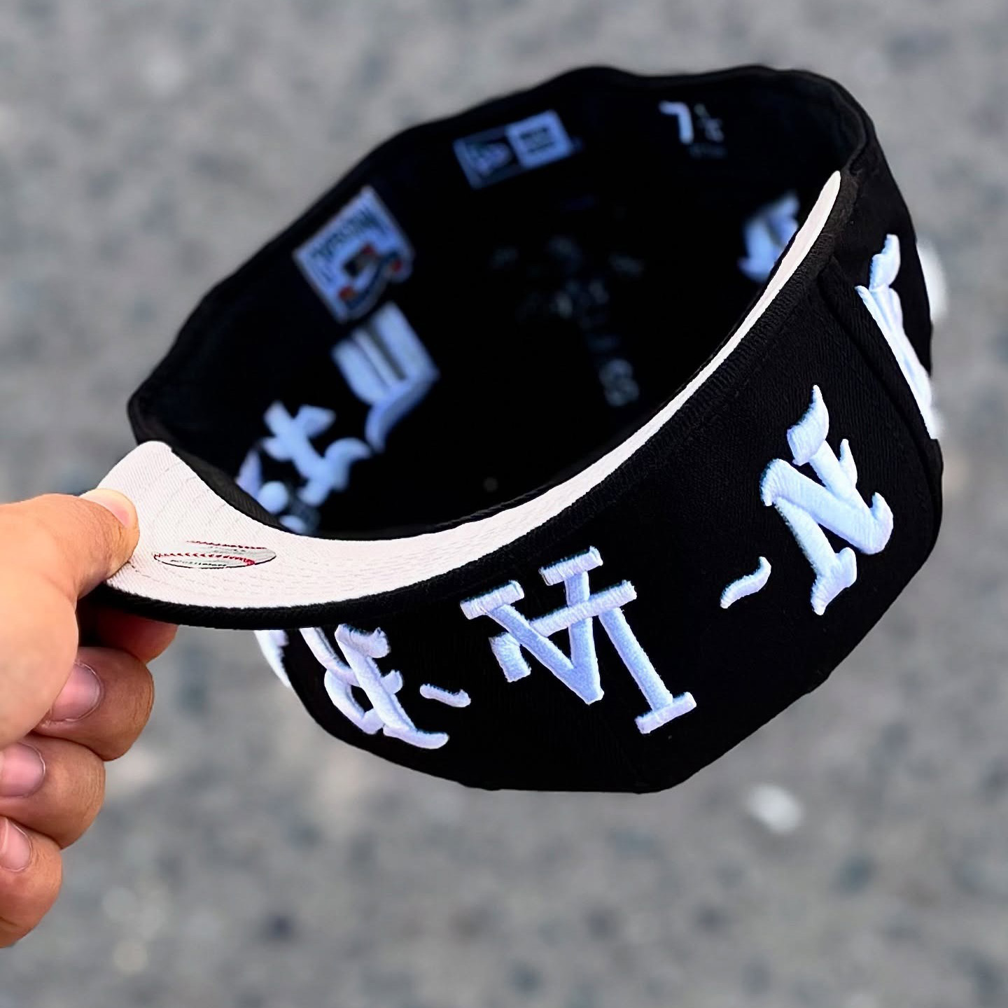 NEW ERA LA DODGERS X BORN RAISE FITT EMBROIDERED CASUAL BASEBALL CAP-Maverick