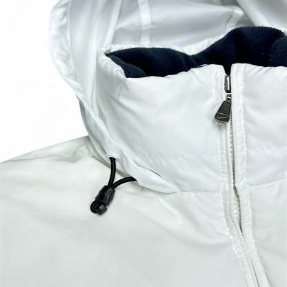 Vintage Y2K Puffer Daunenjacke Wei?-Maverick
