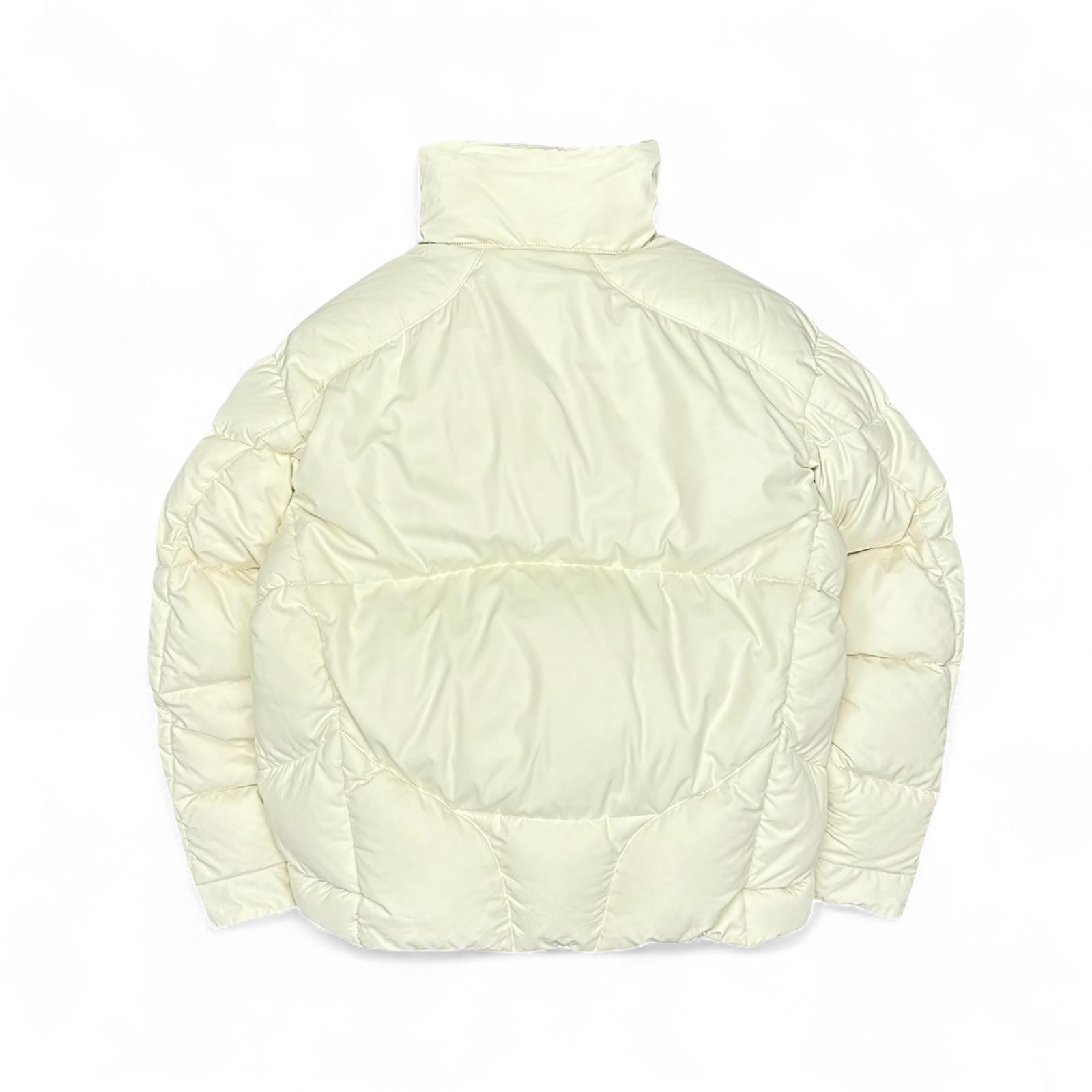 Vintage Y2K Down Pufferjacke Beige-Maverick