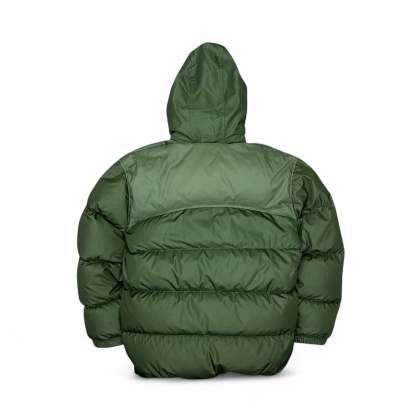 Vintage Y2K Puffer Daunenjacke Khaki-Maverick