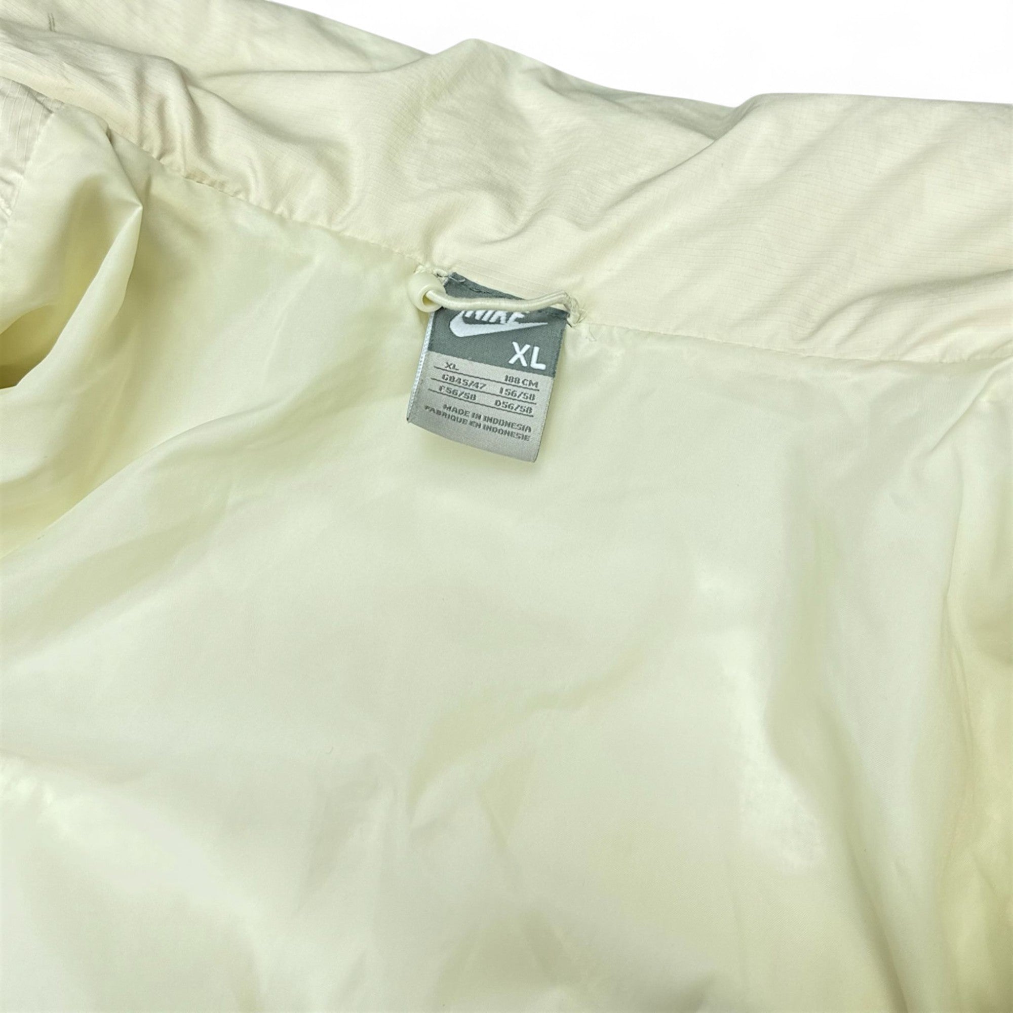 Vintage Y2K Down Pufferjacke Beige-Maverick