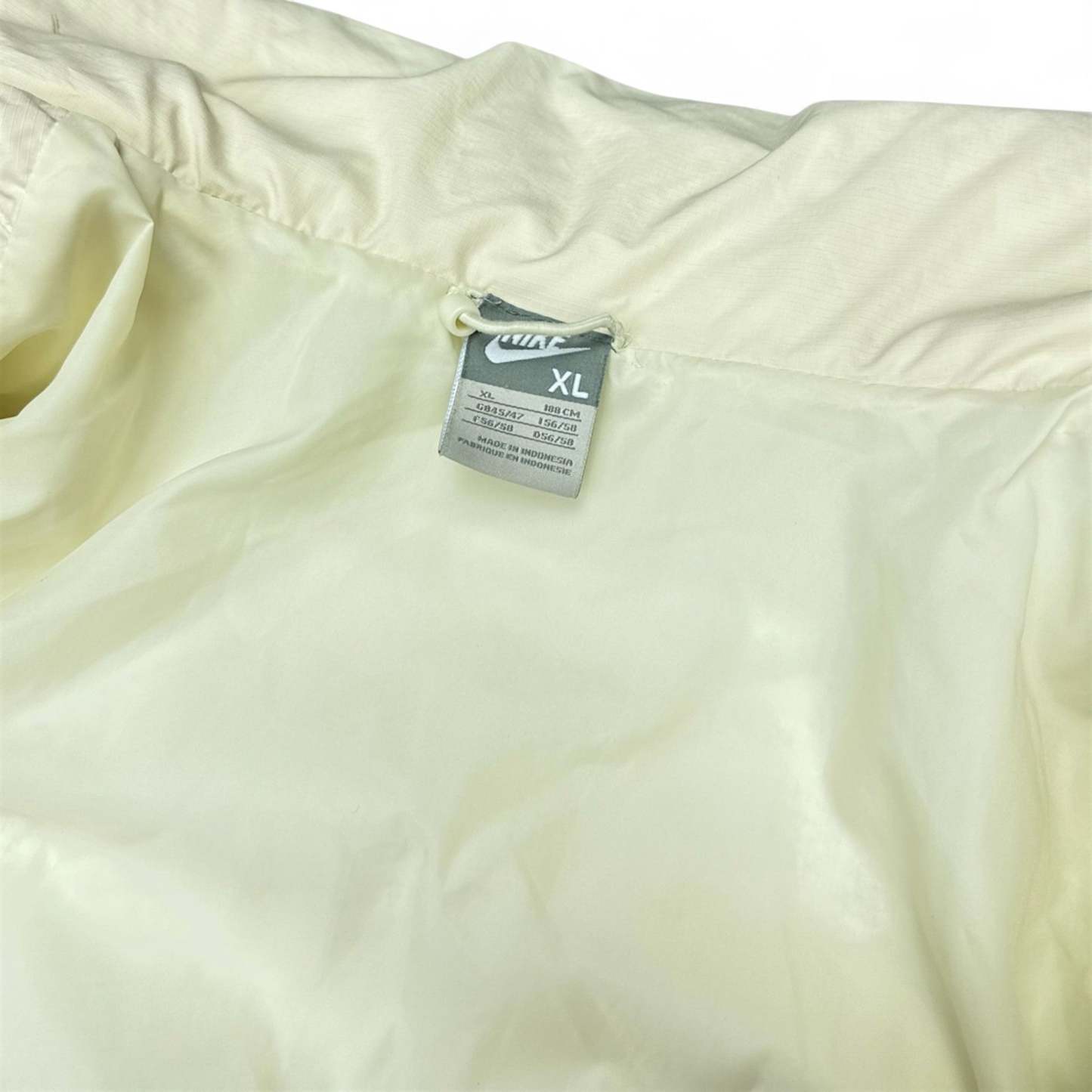 Vintage Y2K Down Pufferjacke Beige-Maverick