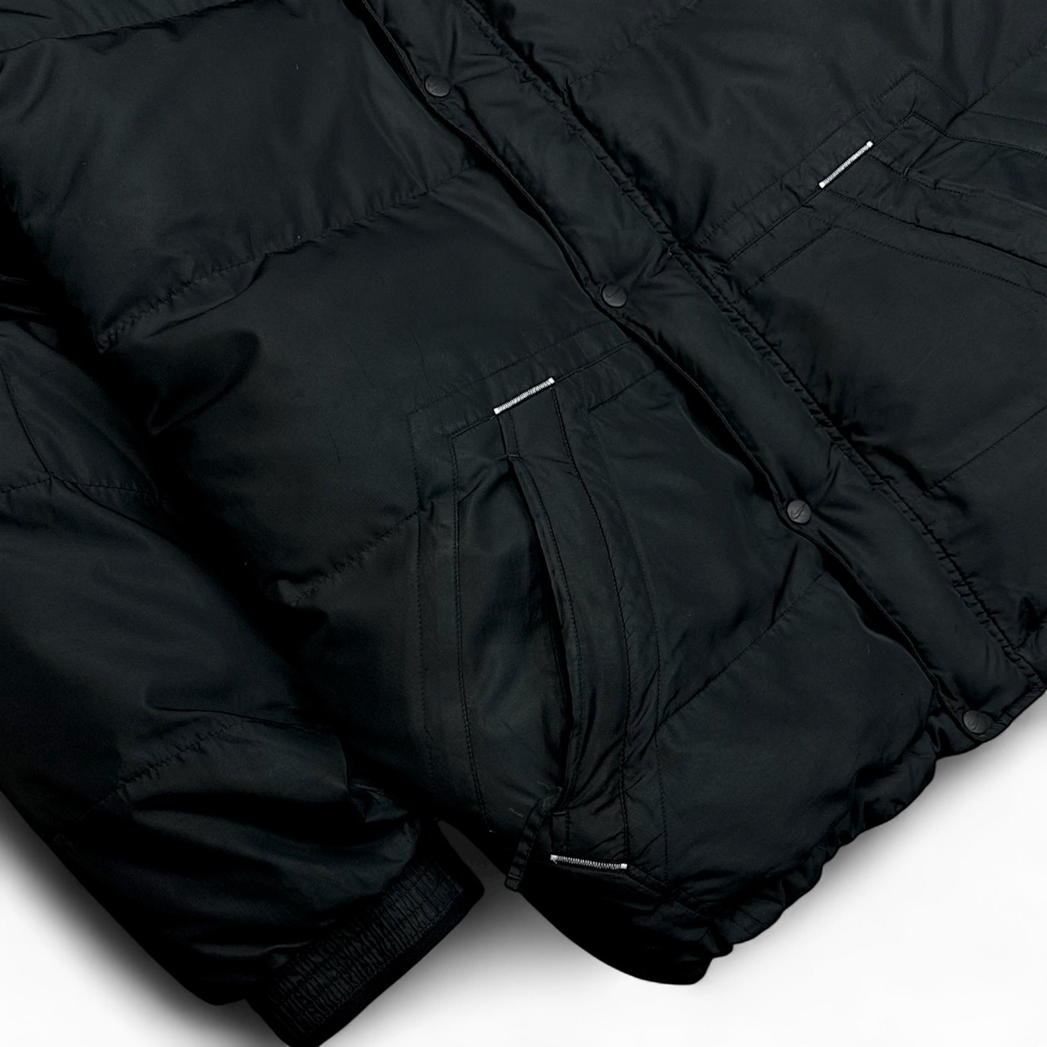 Vintage 90s Rare Center-Swoosh Down Puffer Jacke-Maverick