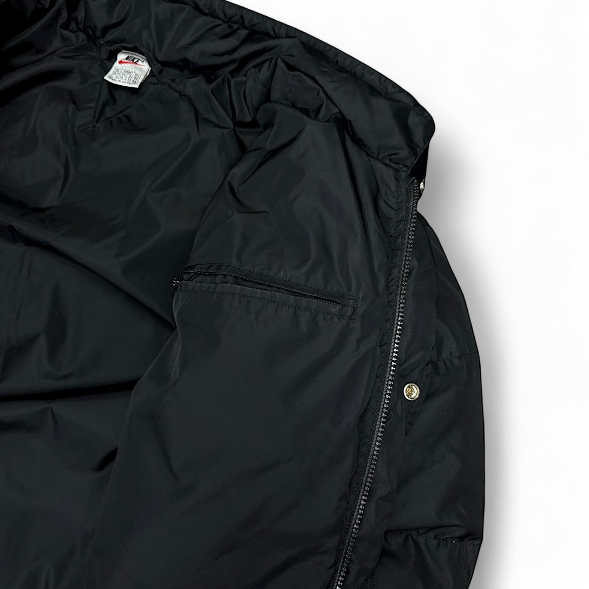 Vintage 90s Rare Center-Swoosh Down Puffer Jacke-Maverick