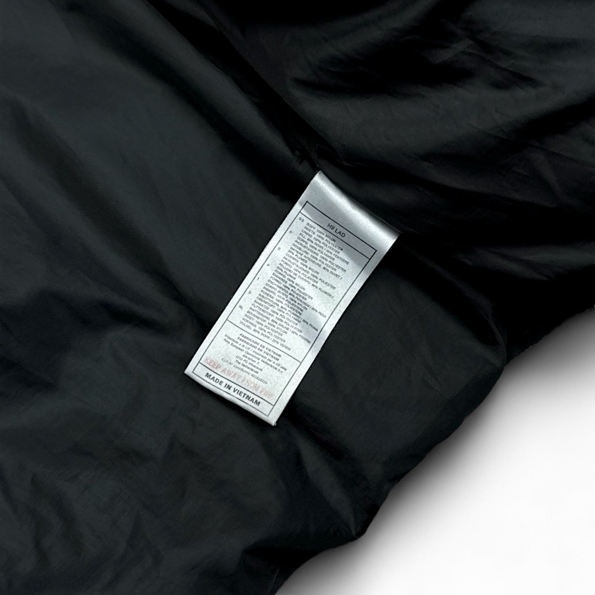 Vintage 90s rare Center-Swoosh Down Pufferjacke Navy-Maverick