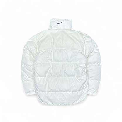 Vintage Y2K Puffer Daunenjacke Wei?-Maverick