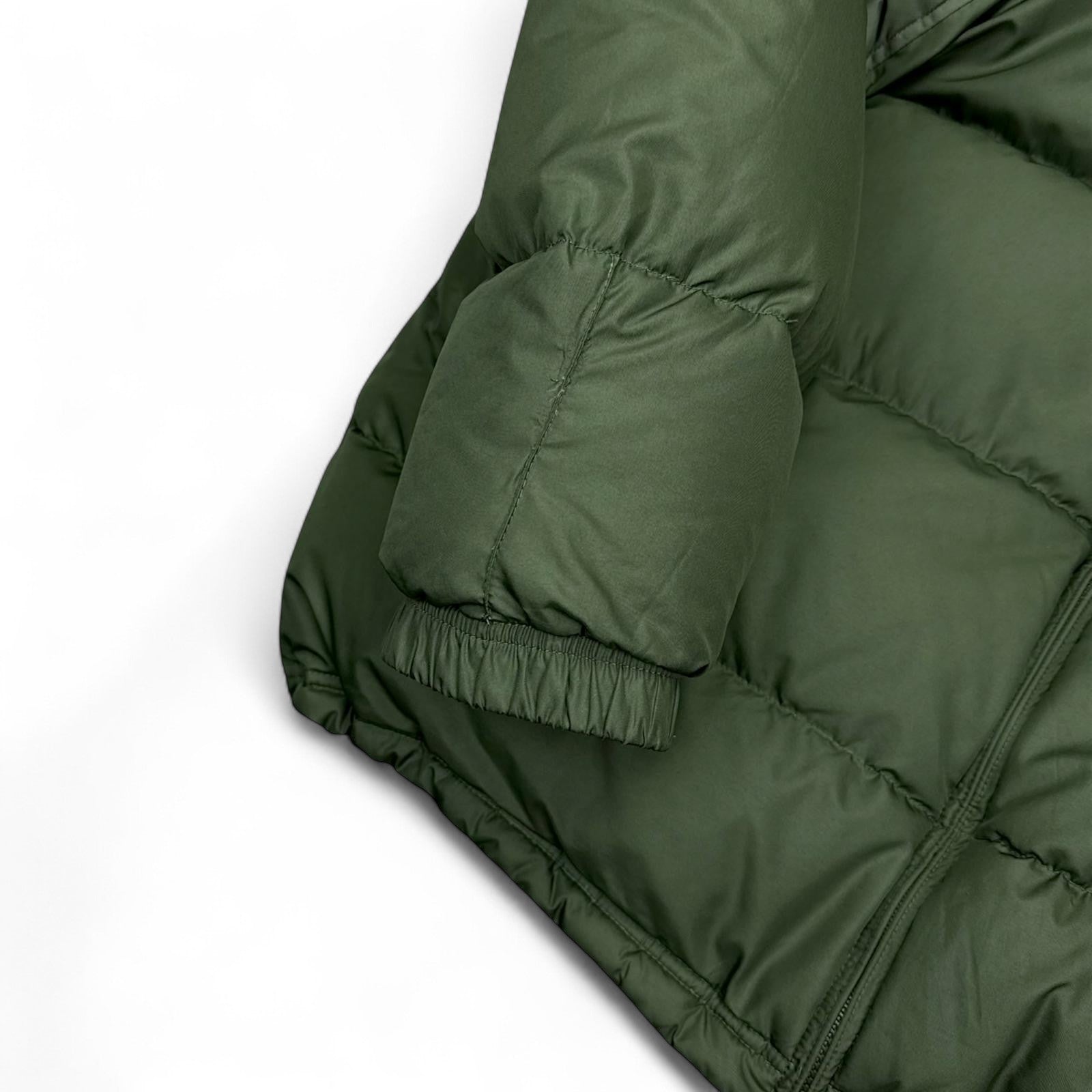 Vintage Y2K Puffer Daunenjacke Khaki-Maverick